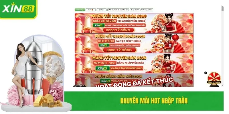 Hàng loạt chương trình bùng cháy do chính xin88 tổ chức